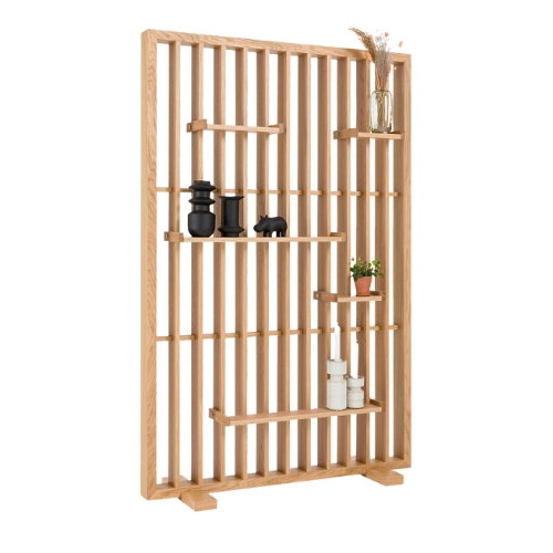 La Redoute Interiors, Mineva Oak Veneer Divider Screen