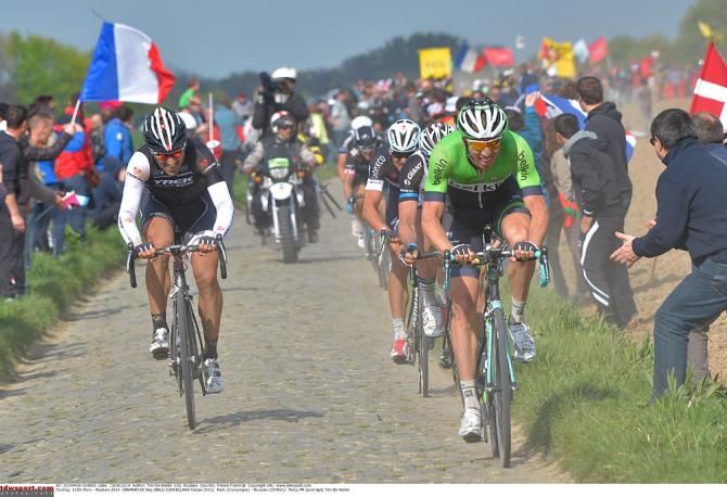 Sep Vanmarcke and Fabian Cancellara