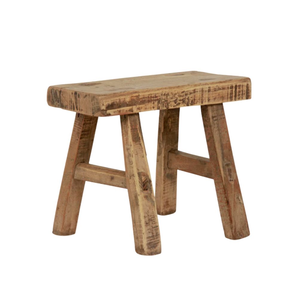 Wooden step stool