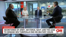 Navy, Army, Air Force secretaries on CNN