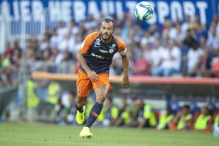 Vitorino Hilton in action for Montpellier in 2019.