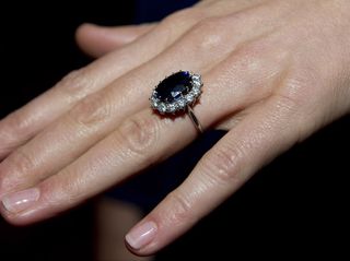 Kate Middleton Engagement Ring - Prince William Kate Middleton Engaged - Prince William Kate Middleton Wedding - Kate Middleton Engagement ring - Prince William Wedding - Engagement Rings - Celebrity - Marie Clarie