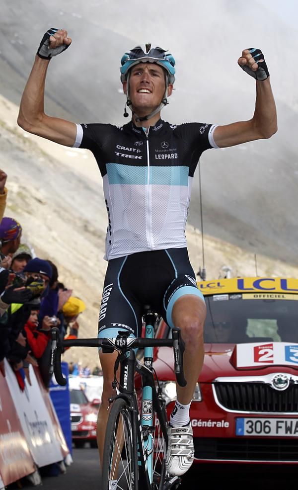 Andy Schleck put the the smack down on the Tour de France