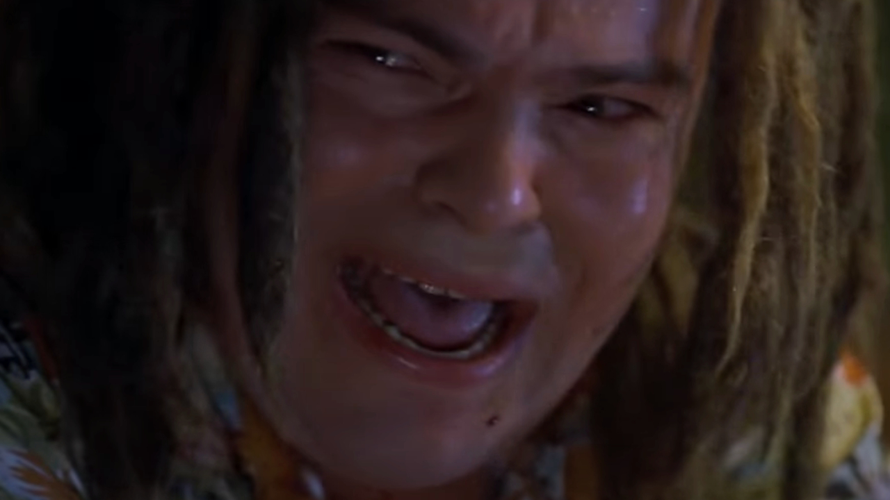 Jack Black as Titus screaming in I Still Know What You Did Last Summer