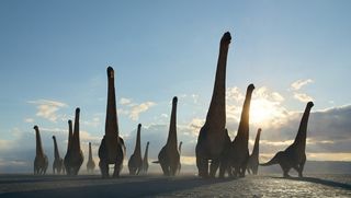 Dinosaurs in Apple TV+'s Prehistoric Planet