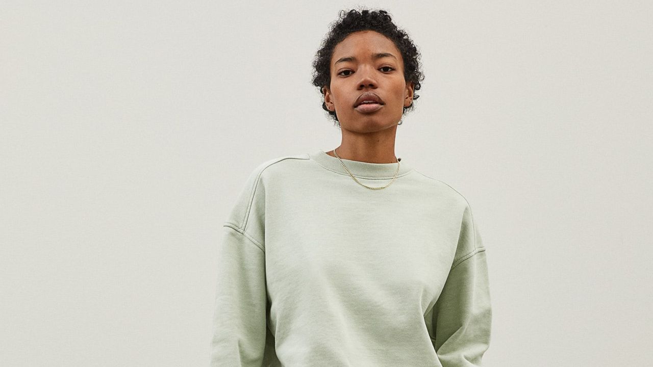 Everlane Track oversized crew