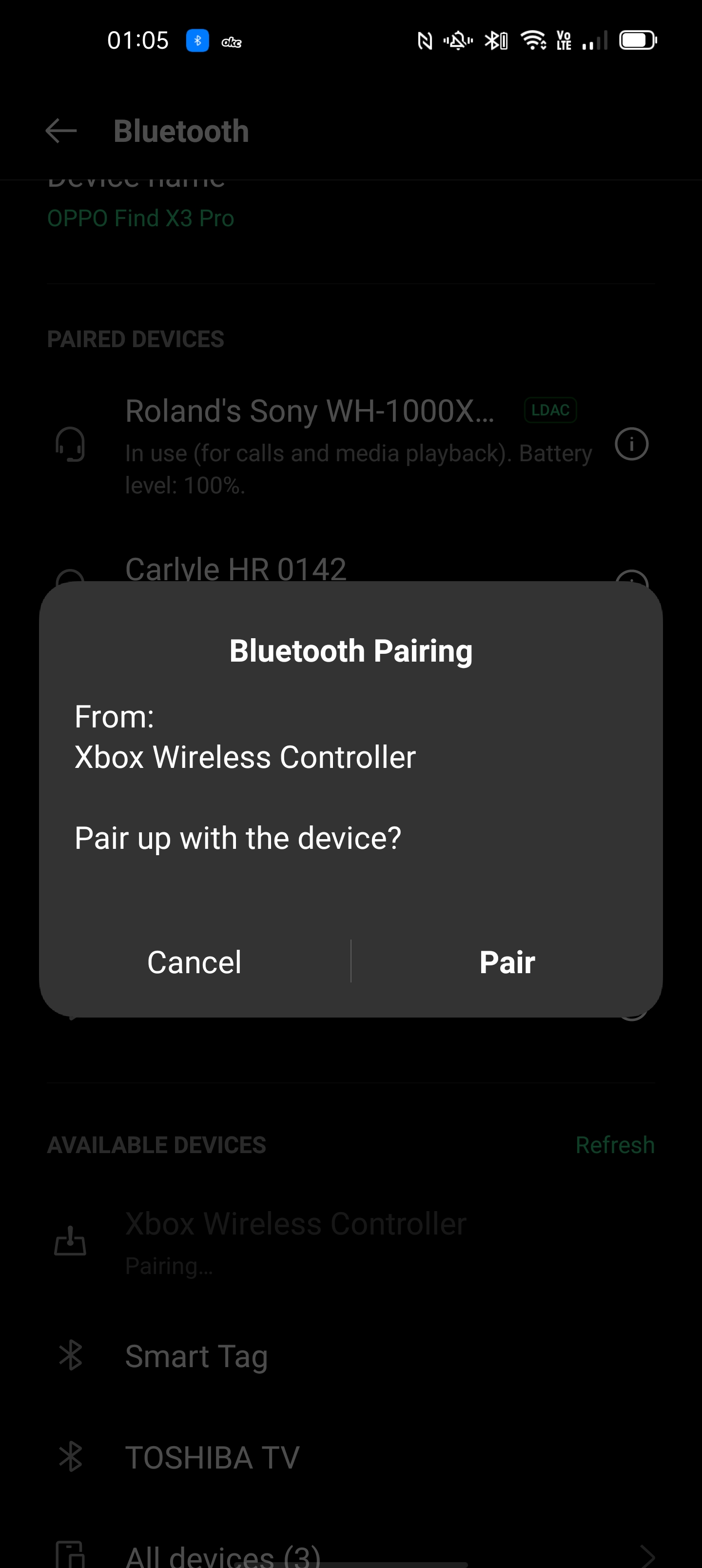 How to connect an Xbox Wireless Controller to Android