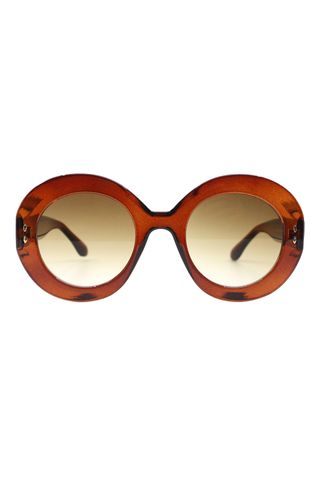 Walmart, Pastl Oversized Round Sunglasses Vintage Style Shades