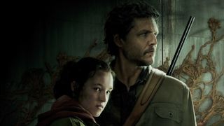 Bella Ramsey and Pedro Pascal in The Last of Us