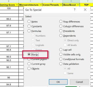 How to Delete Blank Cells in Excel