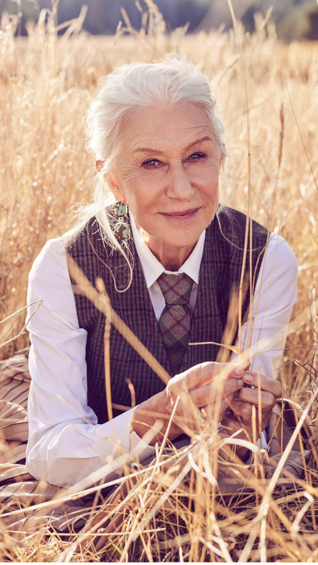 Helen Mirren in the July issue of woman&amp;amp;home