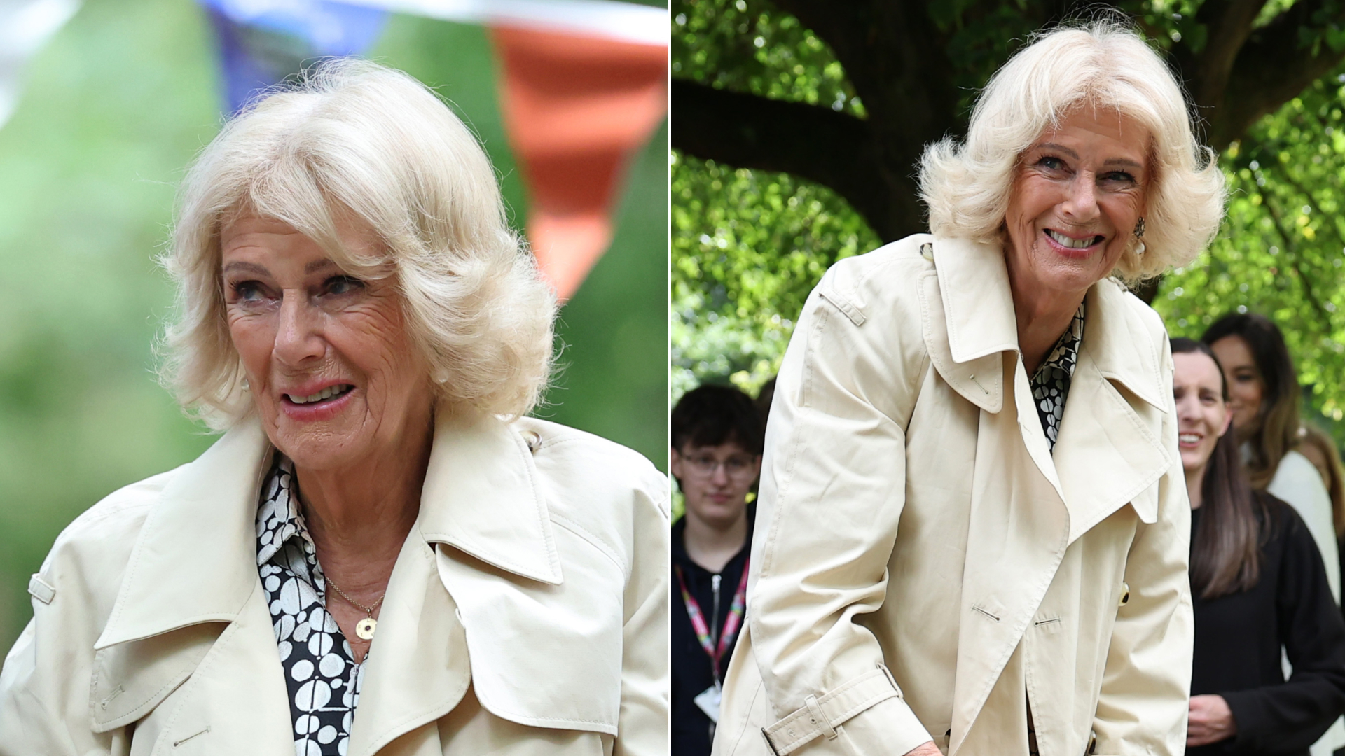 Queen Camilla visits Speke Hall in Liverpool as Patron of the National Literacy Trust on September 04, 2026 