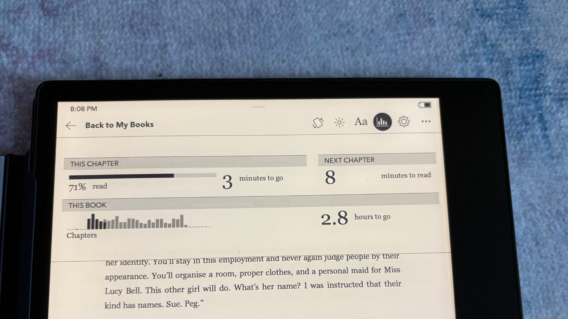Reading stats on the Kobo Elipsa 2E
