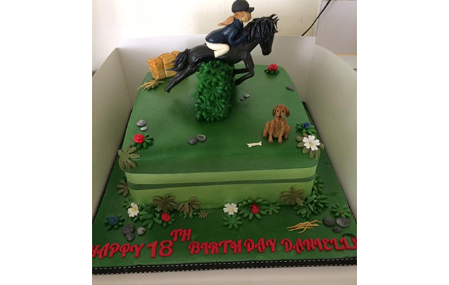 &amp;ldquo;This is my daughter&amp;rsquo;s 18th birthday hunting cake, designed to look like her and her Fell&amp;rdquo; &amp;mdash; Lynn Johnson