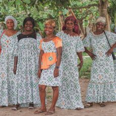 Women in cocoa farming communities across Côte d’Ivoire take part in the AWA by Magnum programme