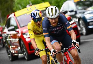 Quinn Simmons went on the attack with Wout van Aert on stage 6 of the Tour de France