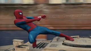 Tom Holland as Spider-Man in Spider-Man: Brand New Day