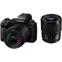 Panasonic S5 Mark II with 20-60mm and 50mm lens