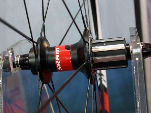 The driveside flange is pushed as far out as possible for better lateral rigidity.