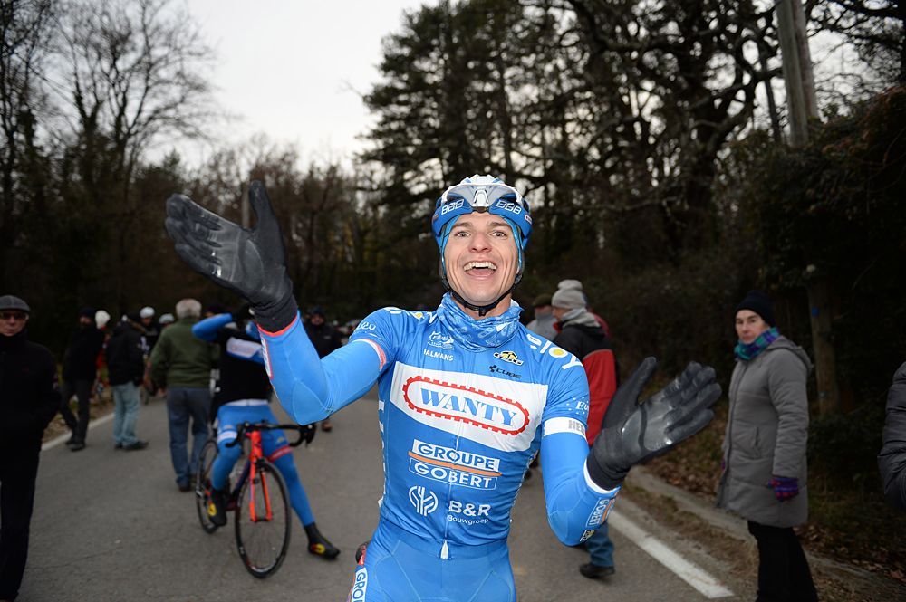Roy Jans (Wanty-Groupe Gobert) elated with his victory