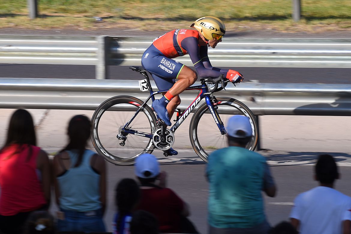 Valerio Agnoli in stage 3 of the Vuelta a San Juan