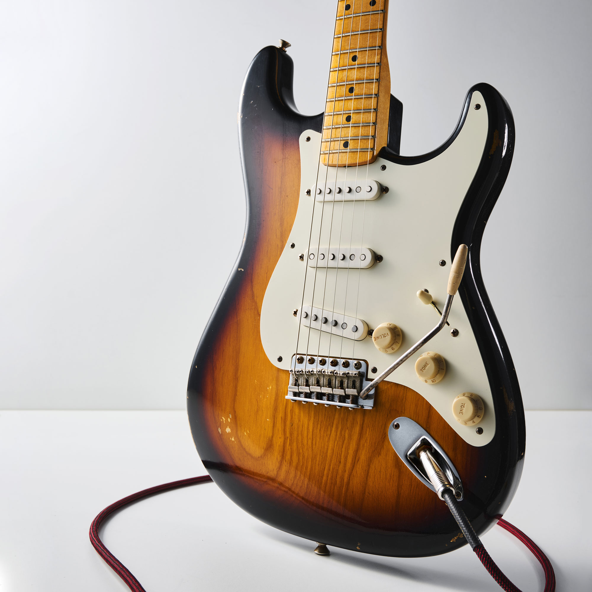 Fender Custom Shop Stratocaster on white background