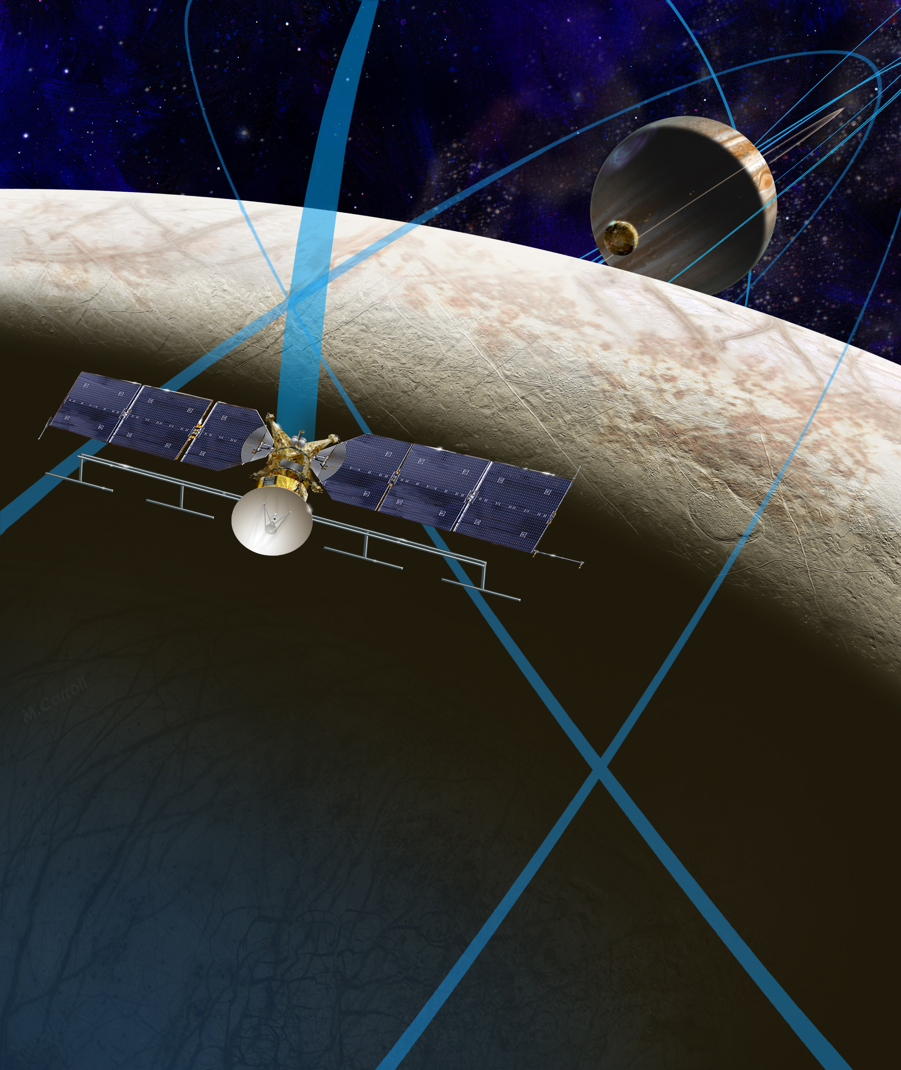 Artist&#039;s Concept of Europa Clipper Mission Image