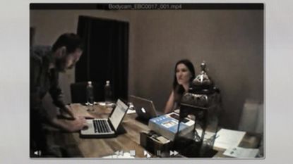 Ian and Angela in A Toxic Love Story
