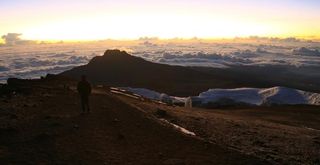 Sunrise from the mountain