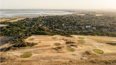 Very dry golf course at Hayling Island