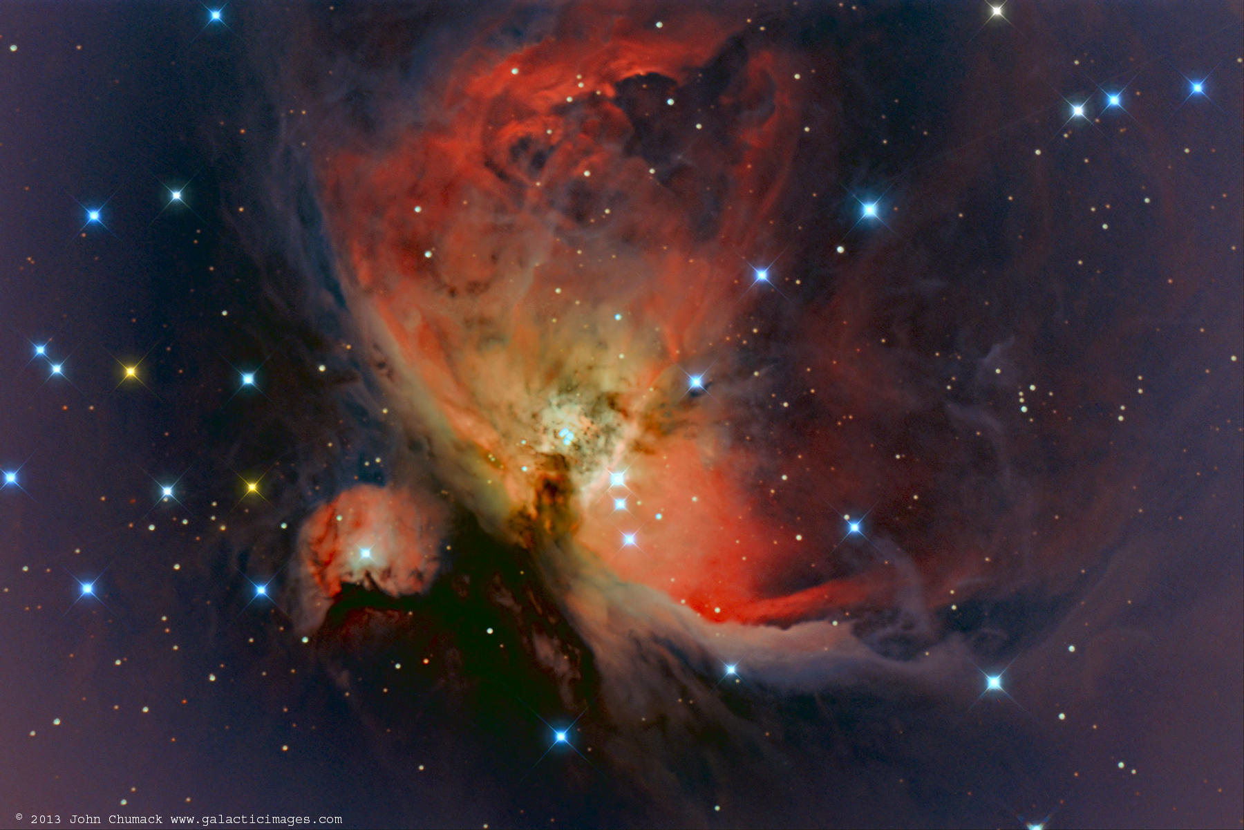 orion nebula star nursery