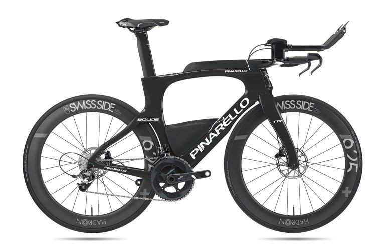 Integrated storage provides ease of access for Ironman events, as well as acting as aero fairings