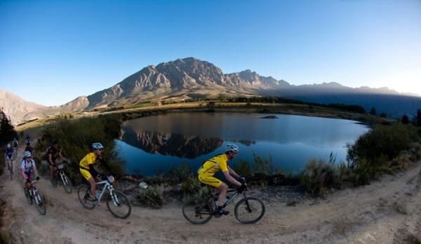 General view during stage 1 of the 2011 Absa Cape Epic Mountain Bike stage race held from Saronsberg Wine Estate in Tulbagh, South Africa on the 28 March 2011