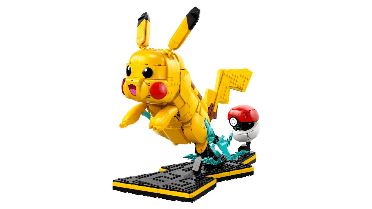 The Pikachu LEGO set