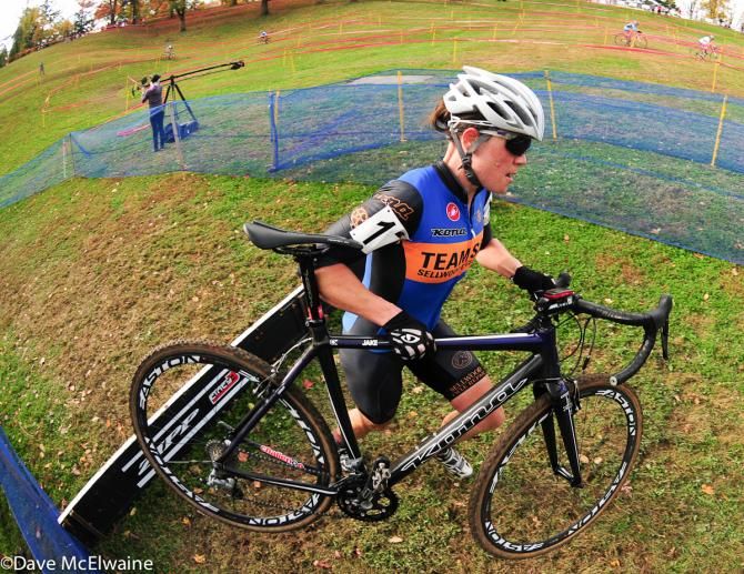 Bethann Orton (Team S&amp;M) was having a fantastic race