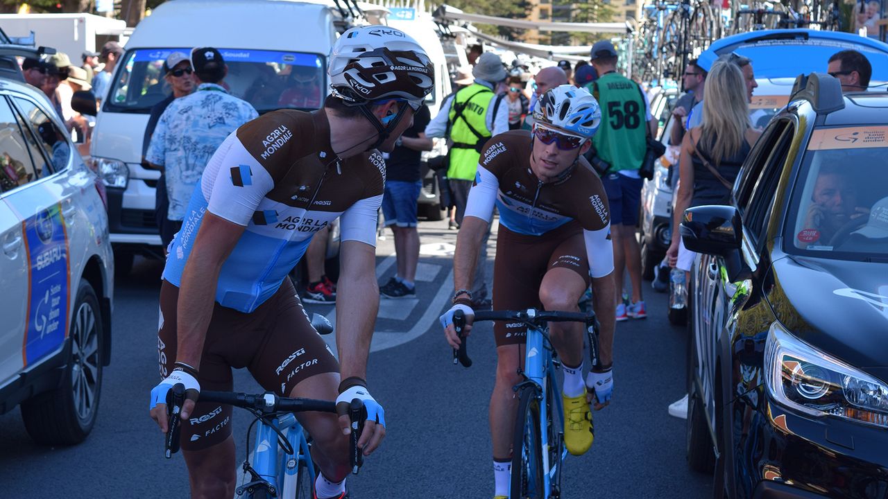 Pierre Latour is one of a few riders who race with shoes from French brand Mavic