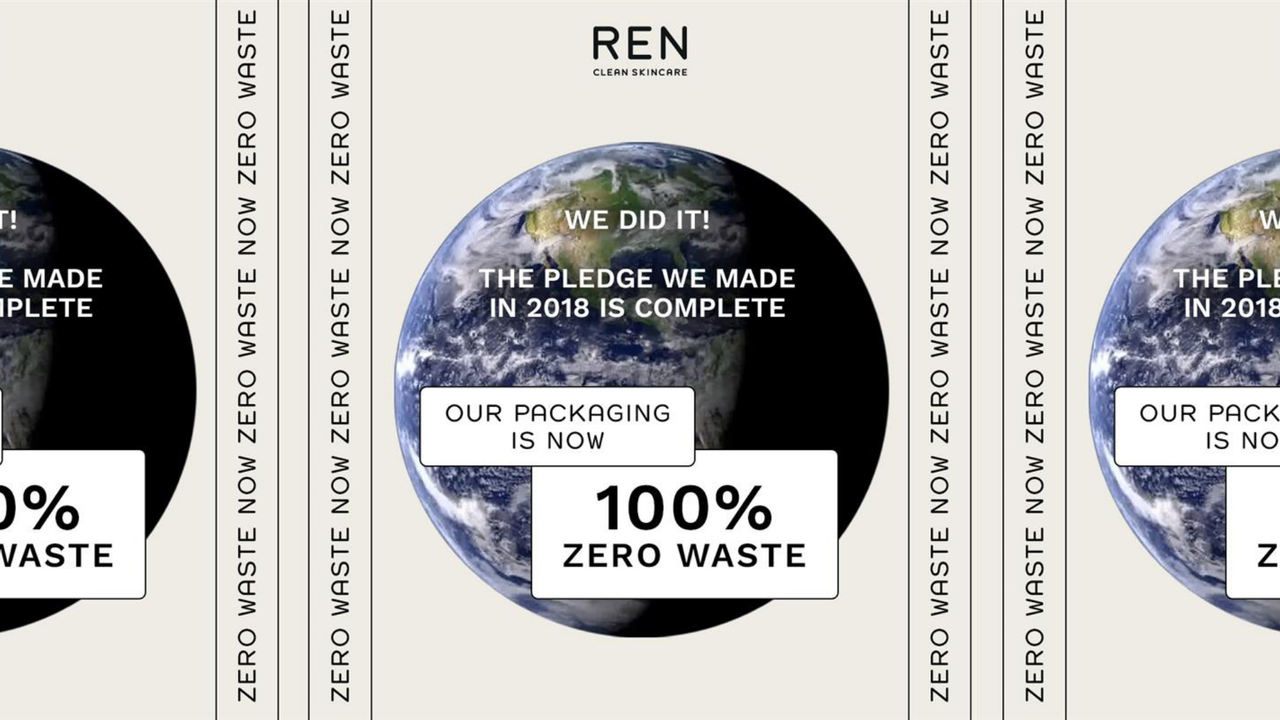 REN Clean Skincare is 100% zero waste