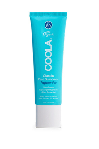 Coola Classic Face Organic Sunscreen Lotion SPF 50 Fragrance Free