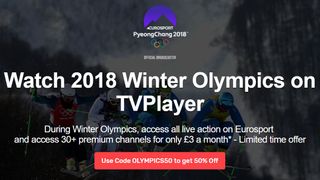 During the Winter Olympics, watch all the live action on Eurosport and access 30+ other premium channels for £3 for a month. Get every event live, 7-day catch-up, record live programs to the cloud to watch when you want. 