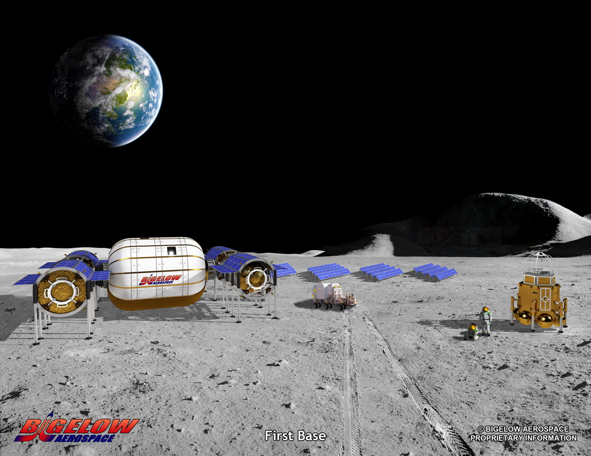 space colonies on the moon