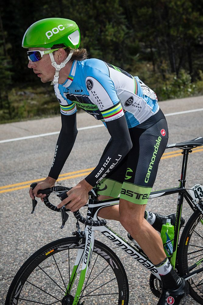 Jasper Bovenhuis (Cannondale) spent the day in the most aggressive jersey