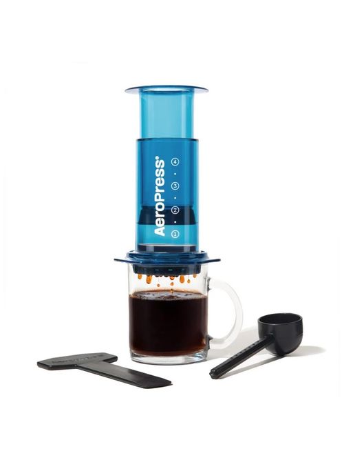 Coloured AeroPress Coffee Maker &mdash; Blue