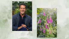 Composite of monty don and fox gloves