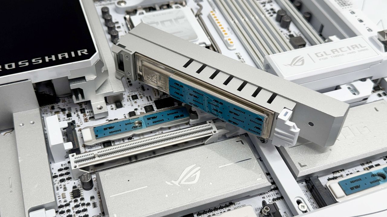 Asus ROG Crosshair X870E Glacial motherboard