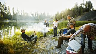 reasons you need a camping cooler: group camping