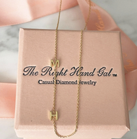 The Meghan Mini Initial Necklace, $230 (£184) | The Right Hand Gal