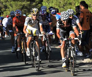 Carlos Sastre and Tejay Van Garderen, Vuelta a Espana 2010, stage 8