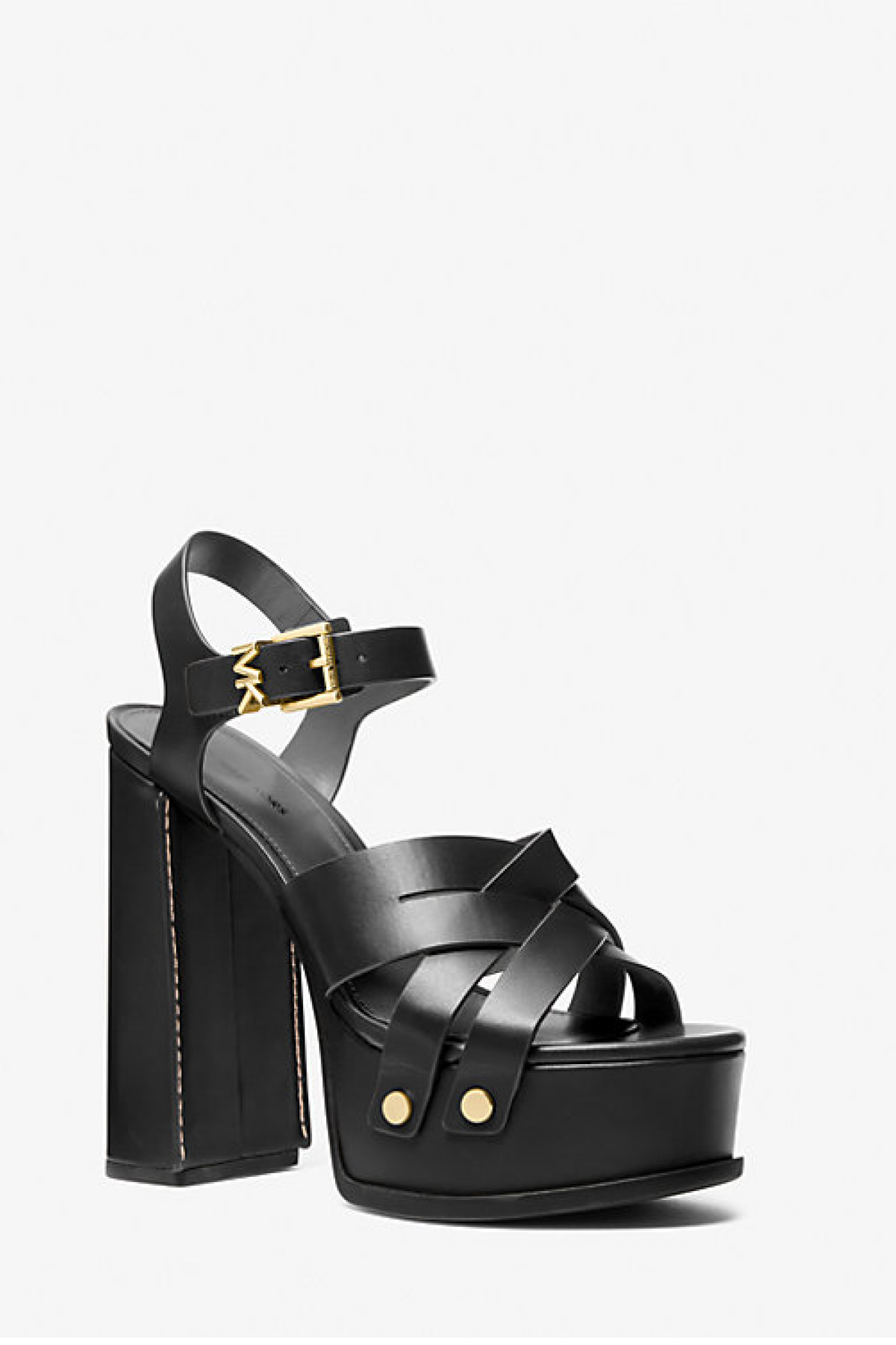 Michael Kors Nora Leather Platform Sandal