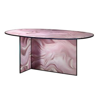 Liquefy Oval Dining Table