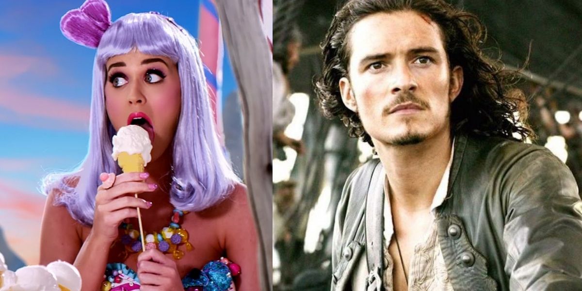 Katy Perry and Orlando Bloom